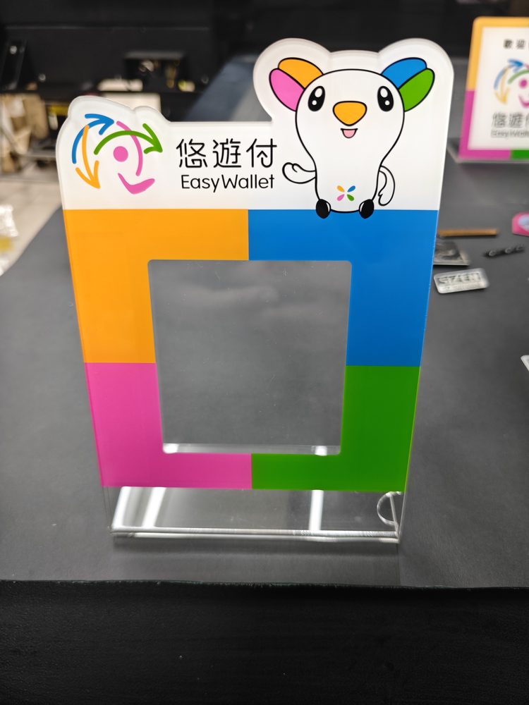 Acrylic display stand
