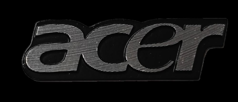 Die-cast aluminum nameplate